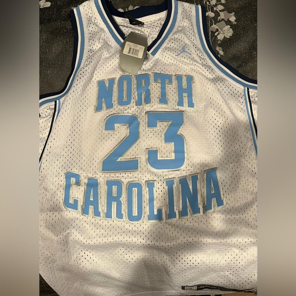 Michael Jordan- North Carolina 23 Jumpman jersey- New with tags
